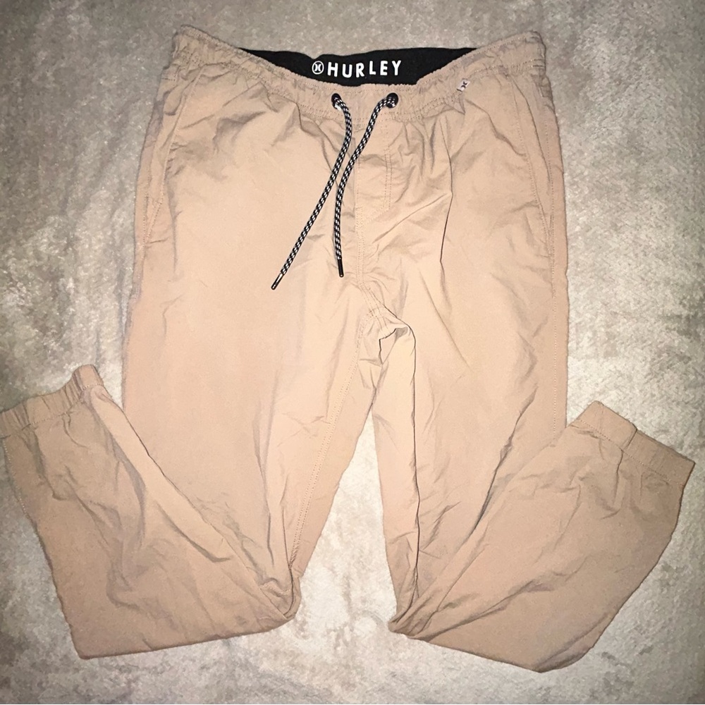 Hurley Men's Beige Joggers